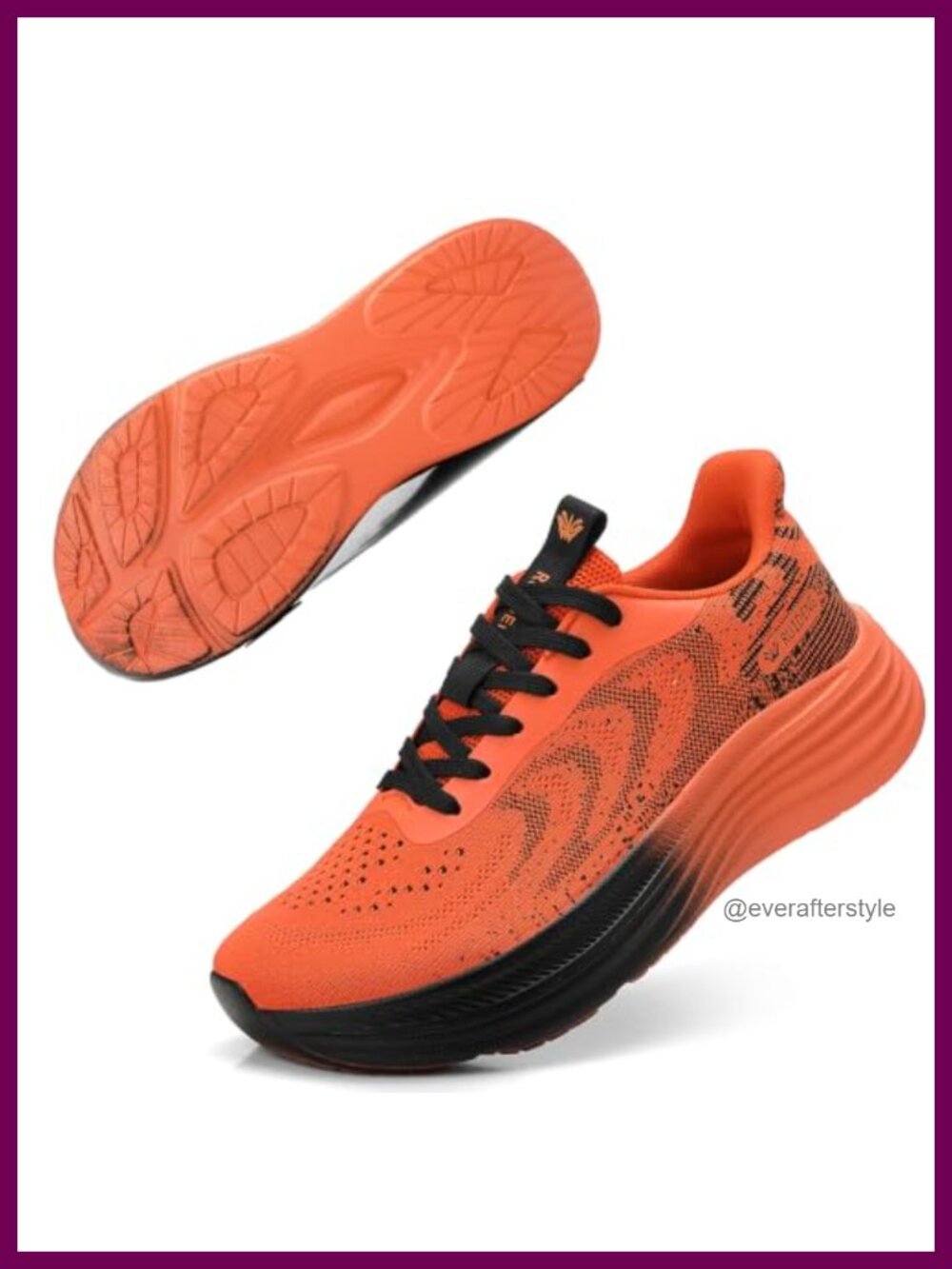Womens Platform Wide Toe Walking Sneakers Breathable Mesh Lace-Up